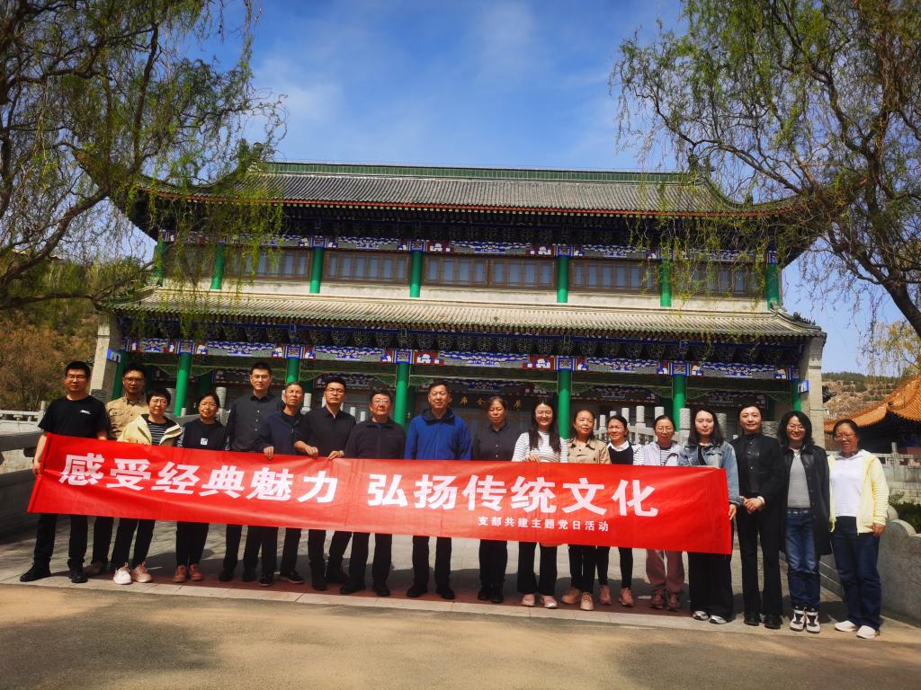 “感受经典魅力，弘扬传统文化”主题党日活动