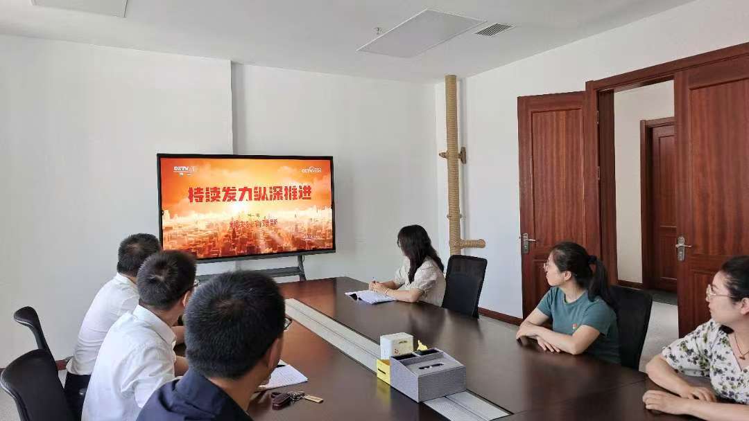 研究室党支部开展“持续发力 纵深推进” 主题党日活动