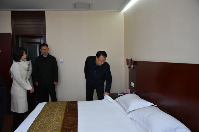 常务副校（院）长刘进军带队检查指导春季学期开学准备工作