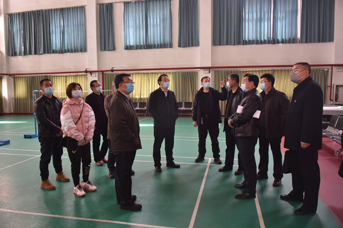 常务副校（院）长刘进军率队深入调研雁滩校区后勤服务保障工作